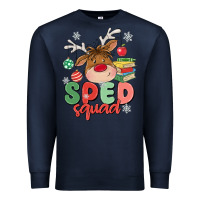 Navy sped squad Premium Sweatshirt - MaliasSmallBusiness