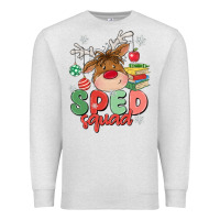 Oatmeal Heather sped squad Premium Sweatshirt - MaliasSmallBusiness