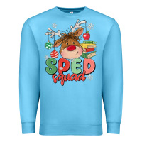 Ocean Blue sped squad Premium Sweatshirt - MaliasSmallBusiness