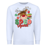 White sped squad Premium Sweatshirt - MaliasSmallBusiness