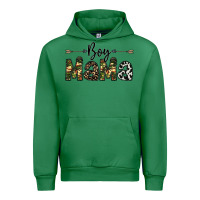 Emerald boy mama Urban Hoodie - CowhideDigitalArt