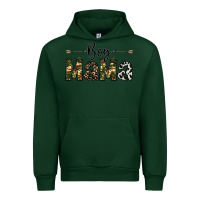 Forest Green boy mama Urban Hoodie - CowhideDigitalArt