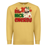 Antique Gold big nick energy Premium Sweatshirt - MaliasSmallBusiness