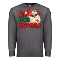 Charcoal Heather big nick energy Premium Sweatshirt - MaliasSmallBusiness