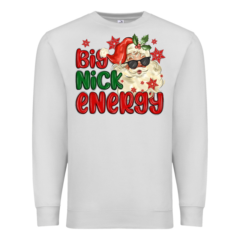 Big Nick Energy Premium Sweatshirt by MaliasSmallBusiness | Teevron