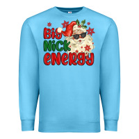 Ocean Blue big nick energy Premium Sweatshirt - MaliasSmallBusiness