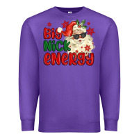 Purple big nick energy Premium Sweatshirt - MaliasSmallBusiness