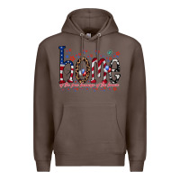 Coffee home of the free Premium Hoodie - RacoonDesign
