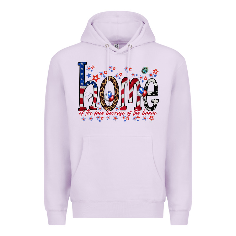 Home Of The Free Premium Hoodie by RacoonDesign | Teevron