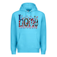 Ocean Blue home of the free Premium Hoodie - RacoonDesign
