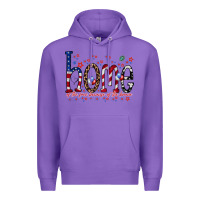 Purple home of the free Premium Hoodie - RacoonDesign