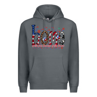Rock home of the free Premium Hoodie - RacoonDesign