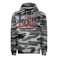 Slate Camo home of the free Premium Hoodie - RacoonDesign