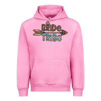 Fuchsia Pink bride tribe Urban Hoodie - CowhideDigitalArt