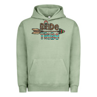 Pigment Oil Green bride tribe Urban Hoodie - CowhideDigitalArt