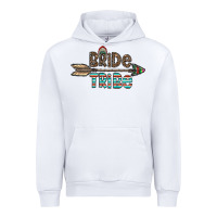 White bride tribe Urban Hoodie - CowhideDigitalArt