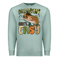 Seafoam hookin' ain't easy Premium Sweatshirt - MaliasSmallBusiness
