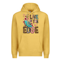 Antique Gold live on the edge ice skating Premium Hoodie - FaDigitalArtStudio