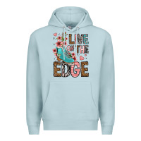 Blue Mist live on the edge ice skating Premium Hoodie - FaDigitalArtStudio