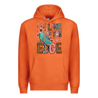Carrot live on the edge ice skating Premium Hoodie - FaDigitalArtStudio