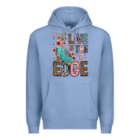 Colony Blue live on the edge ice skating Premium Hoodie - FaDigitalArtStudio