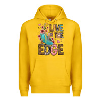 Lemon live on the edge ice skating Premium Hoodie - FaDigitalArtStudio
