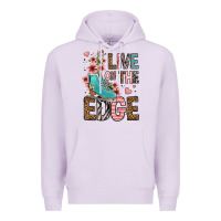 Lilac live on the edge ice skating Premium Hoodie - FaDigitalArtStudio