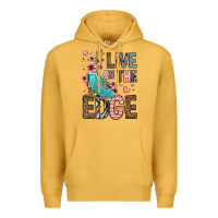 Mustard live on the edge ice skating Premium Hoodie - FaDigitalArtStudio
