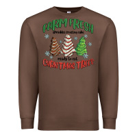 Chestnut farm fresh christmas trees Premium Sweatshirt - MaliasSmallBusiness