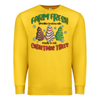 Lemon farm fresh christmas trees Premium Sweatshirt - MaliasSmallBusiness