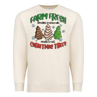Sandshell farm fresh christmas trees Premium Sweatshirt - MaliasSmallBusiness
