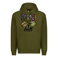 Army Green mini of both Premium Hoodie - CowhideDigitalArt