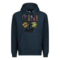 Navy mini of both Premium Hoodie - CowhideDigitalArt