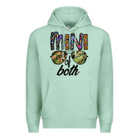 Seafoam mini of both Premium Hoodie - CowhideDigitalArt