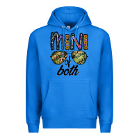 True Royal mini of both Premium Hoodie - CowhideDigitalArt