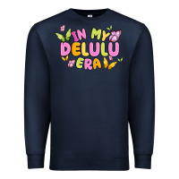 Navy in my delulu era Premium Sweatshirt - MaliasSmallBusiness