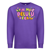 Purple in my delulu era Premium Sweatshirt - MaliasSmallBusiness