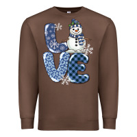 Chestnut love snowman Premium Sweatshirt - MaliasSmallBusiness