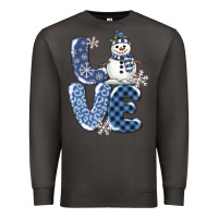 Smoke love snowman Premium Sweatshirt - MaliasSmallBusiness