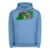 Pigment Pebble Blue kentucky yall Urban Hoodie - CowhideDigitalArt