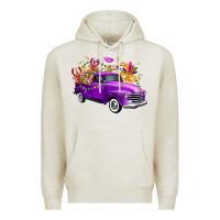 Oatmeal Heather mardi gras truck king's cake Premium Hoodie - FaDigitalArtStudio