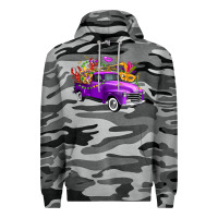 Slate Camo mardi gras truck king's cake Premium Hoodie - FaDigitalArtStudio