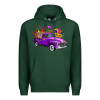 Sports Green mardi gras truck king's cake Premium Hoodie - FaDigitalArtStudio