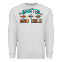Dove Grey wanted and wild Premium Sweatshirt - MaliasSmallBusiness