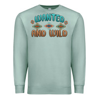 Seafoam wanted and wild Premium Sweatshirt - MaliasSmallBusiness