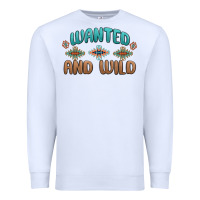 White wanted and wild Premium Sweatshirt - MaliasSmallBusiness