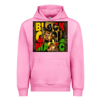 Fuchsia Pink black girl magic Urban Hoodie - HRA Design Shop