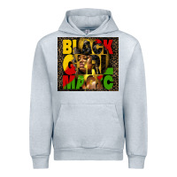 Heather Grey black girl magic Urban Hoodie - HRA Design Shop