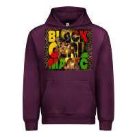 Mauve Wine black girl magic Urban Hoodie - HRA Design Shop