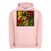Pigment Salmon black girl magic Urban Hoodie - HRA Design Shop